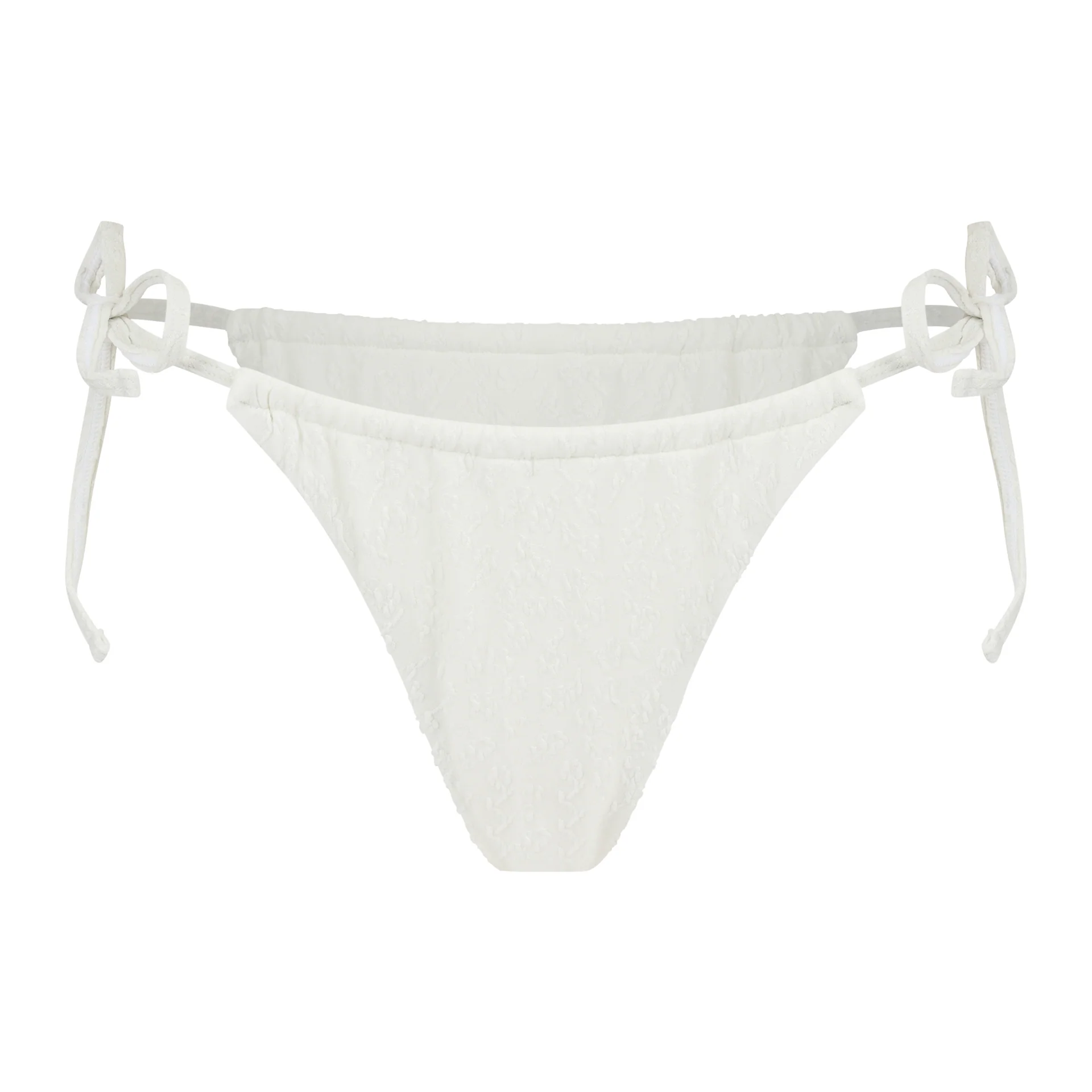 Nalo Bottom - Textured Floral / Cloud White