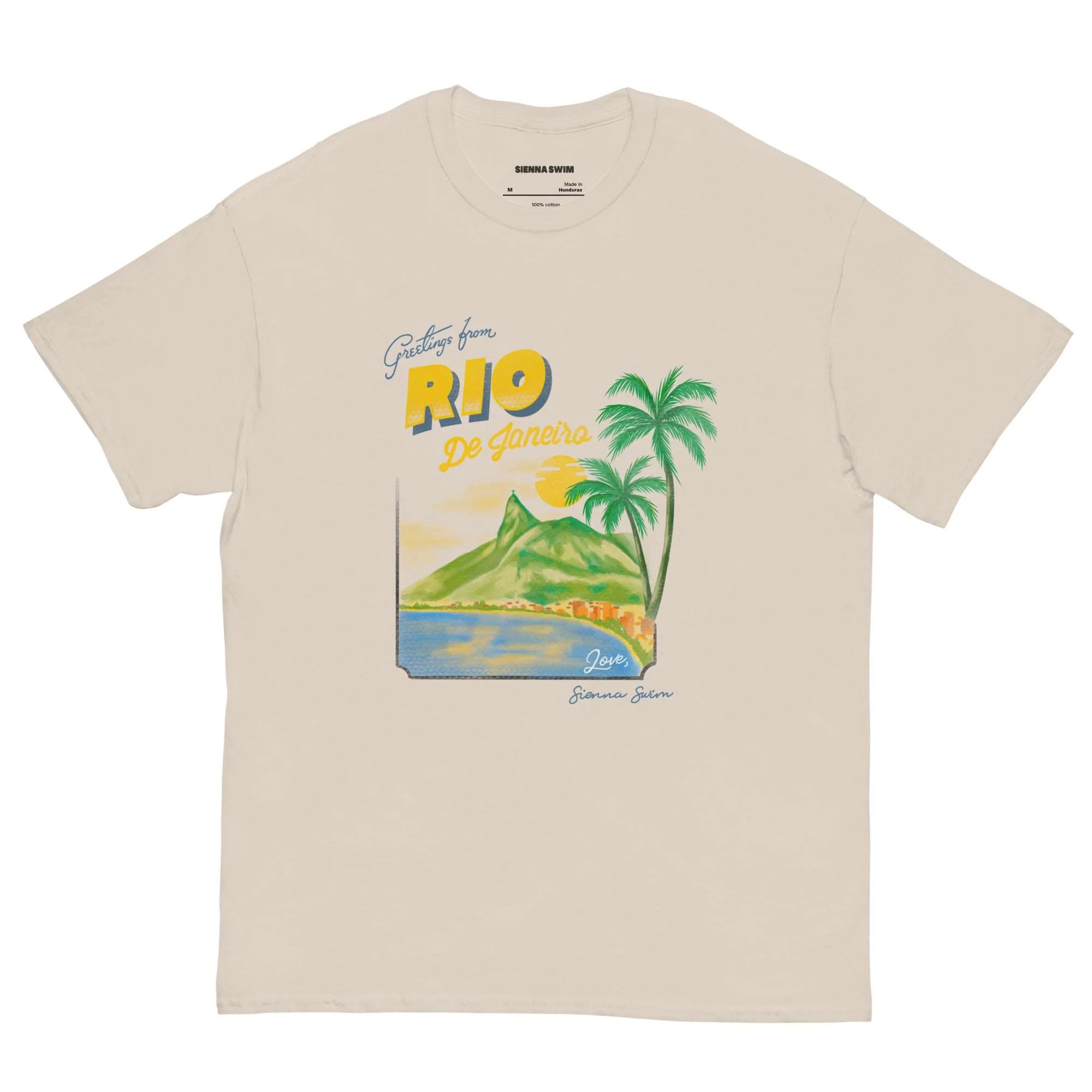 Outerwear: "Postcards from Rio" oversized t-shirt - Image 2