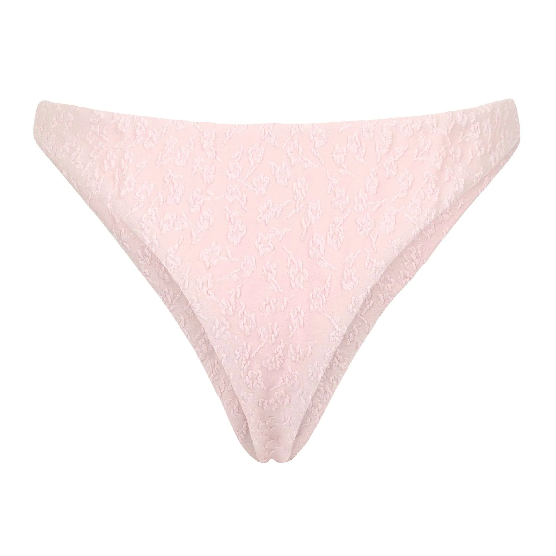[just added - last chance] Rio Bottom - Textured Floral / Blush Pink - Image 2