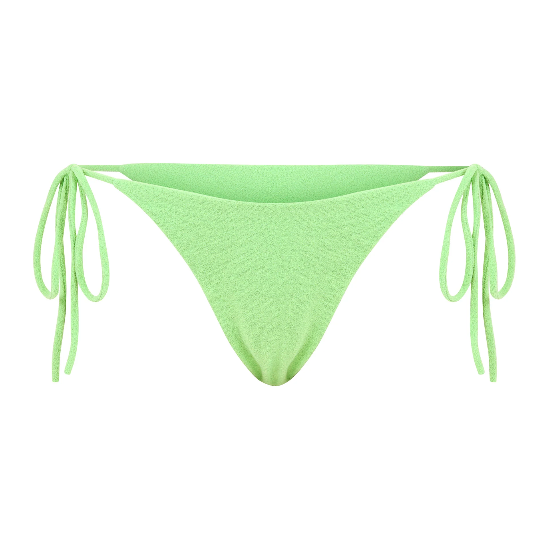 Tulum Tie Bottom - Aloe Terry - Image 2